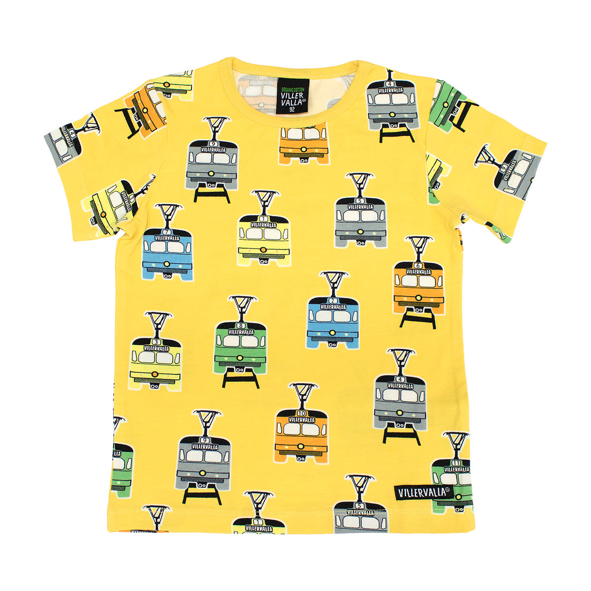 Villervalla T-Shirt Short Sleeve - Tram Maize