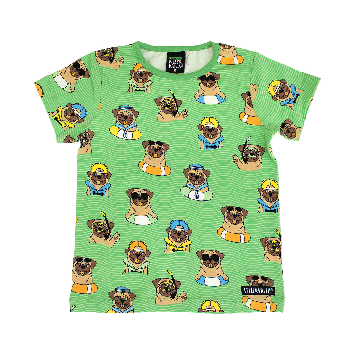 Villervalla T-Shirt Short Sleeve - Pool Dogs Light Pine