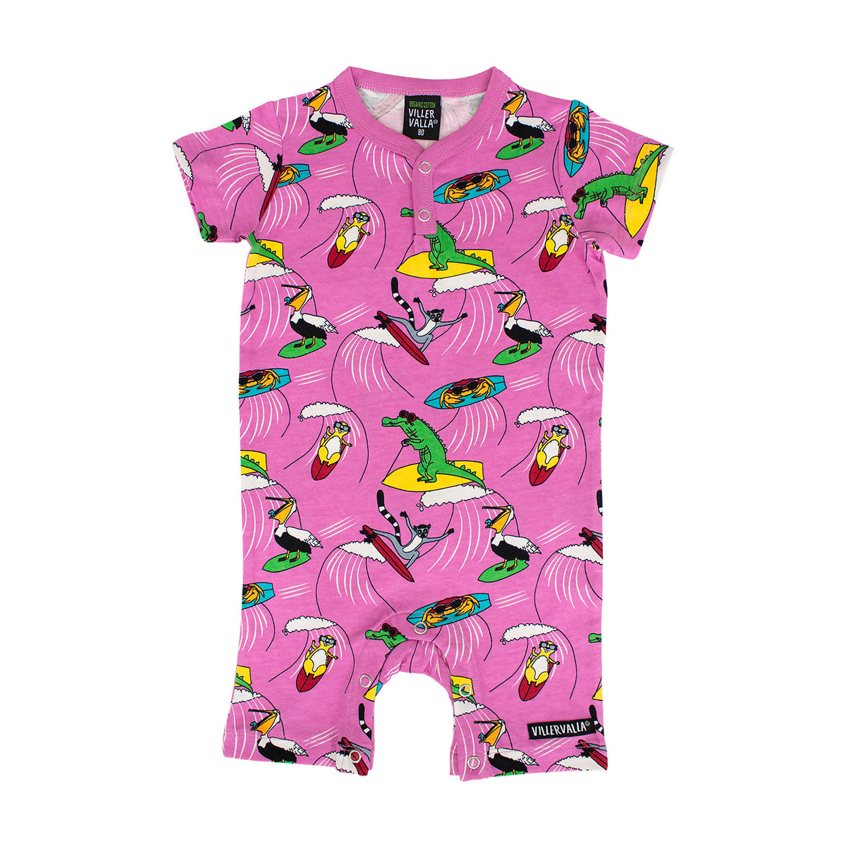 Villervalla Romper Shortie - Petunia Surf Pals