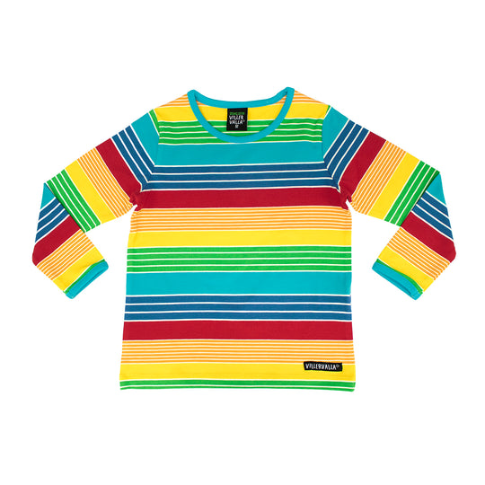 Villervalla T-Shirt Long Sleeve - Multistripe - New York