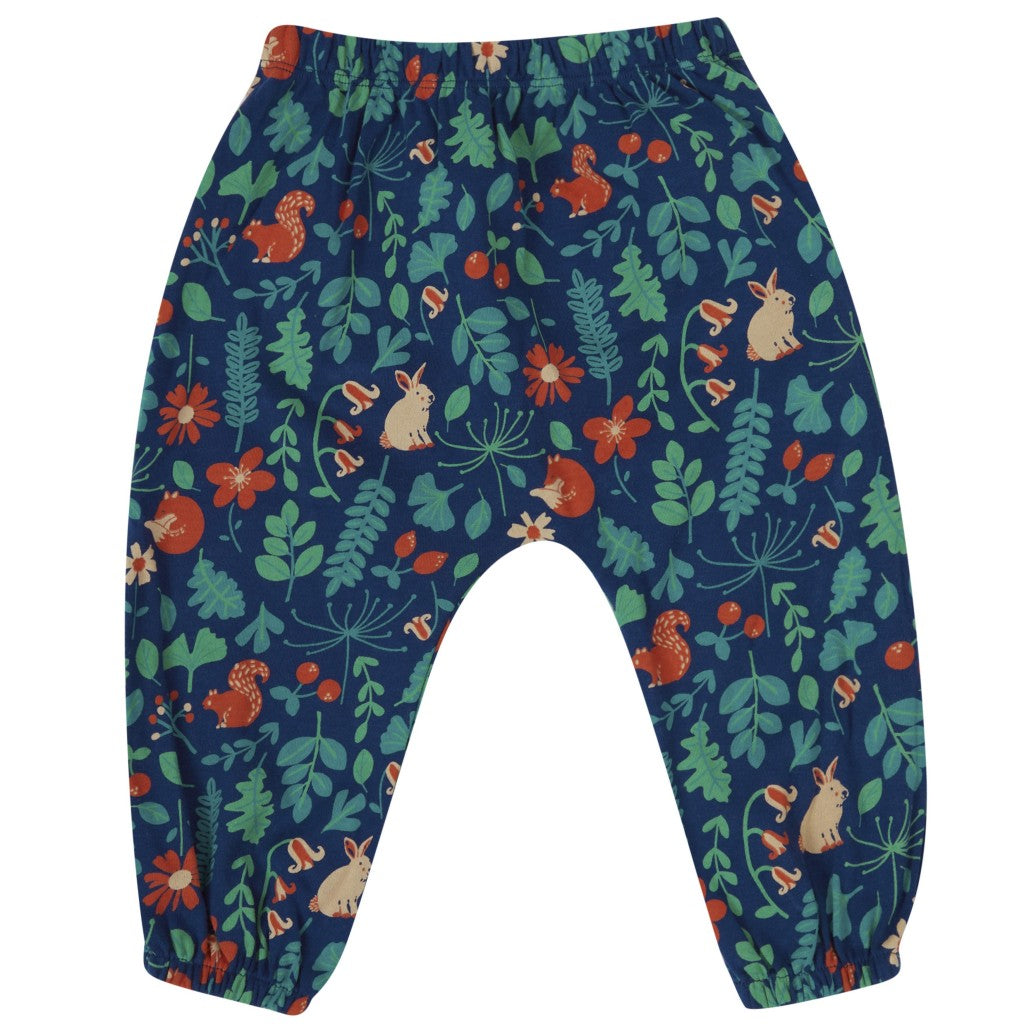 Piccalilly Ruffle Bum Trousers - Nature Trail