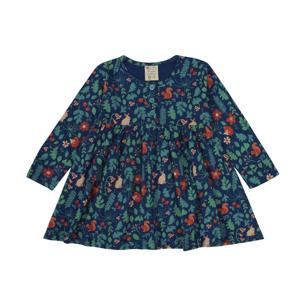 Piccalilly Dress Long Sleeve - Nature Trail