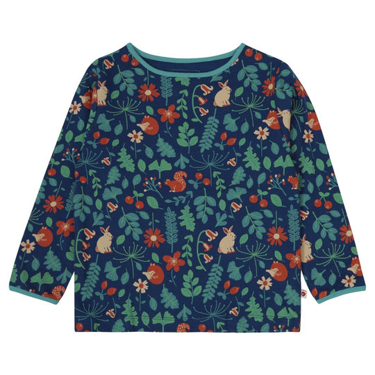 Piccalilly Kids Top Long Sleeve- Nature Trail