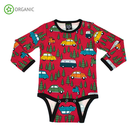 Villervalla Body Long Sleeve - Forest Car - Tango