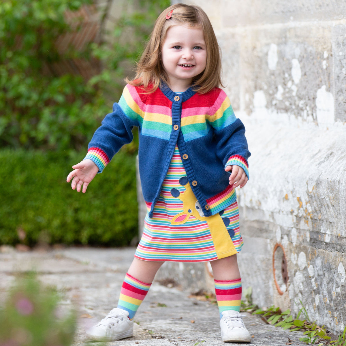 Kite Cardigan - Rainbow