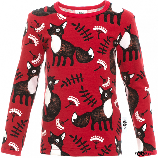 PaaPii Uljas Shirt - Nuutti Red/Rust