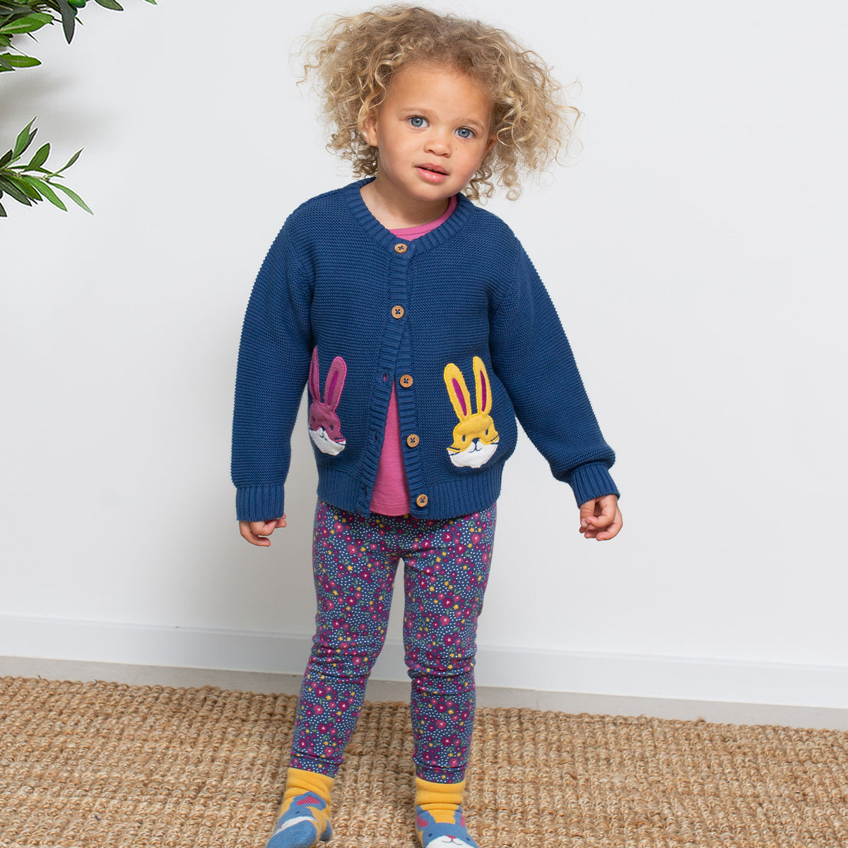 Kite Cardigan - Hoppity Skip Navy
