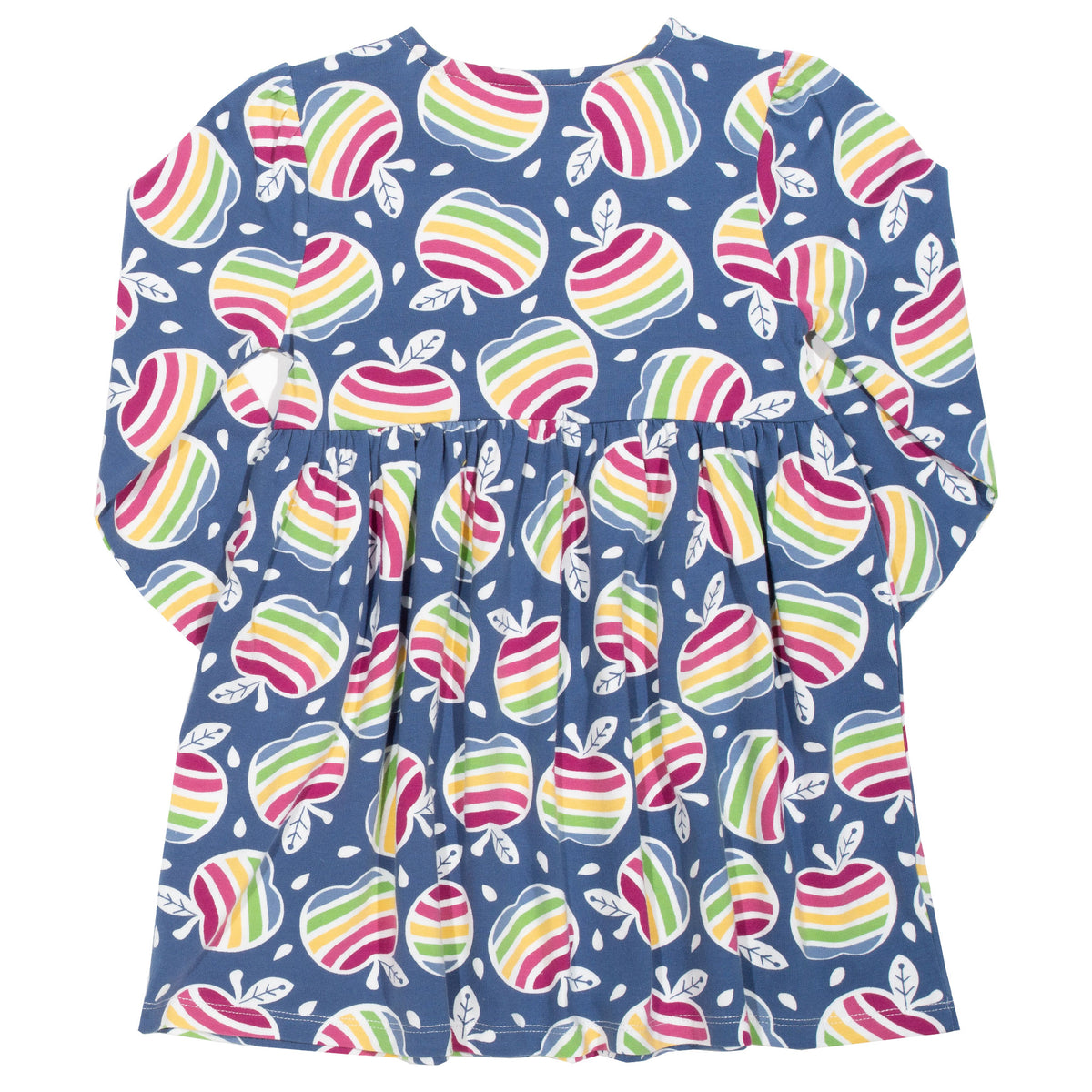 Kite Dress Long Sleeve - Rainbow Apple Multi