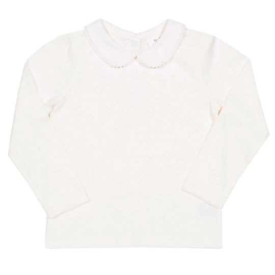Kite Top Long Sleeve - Peter Pan Cream