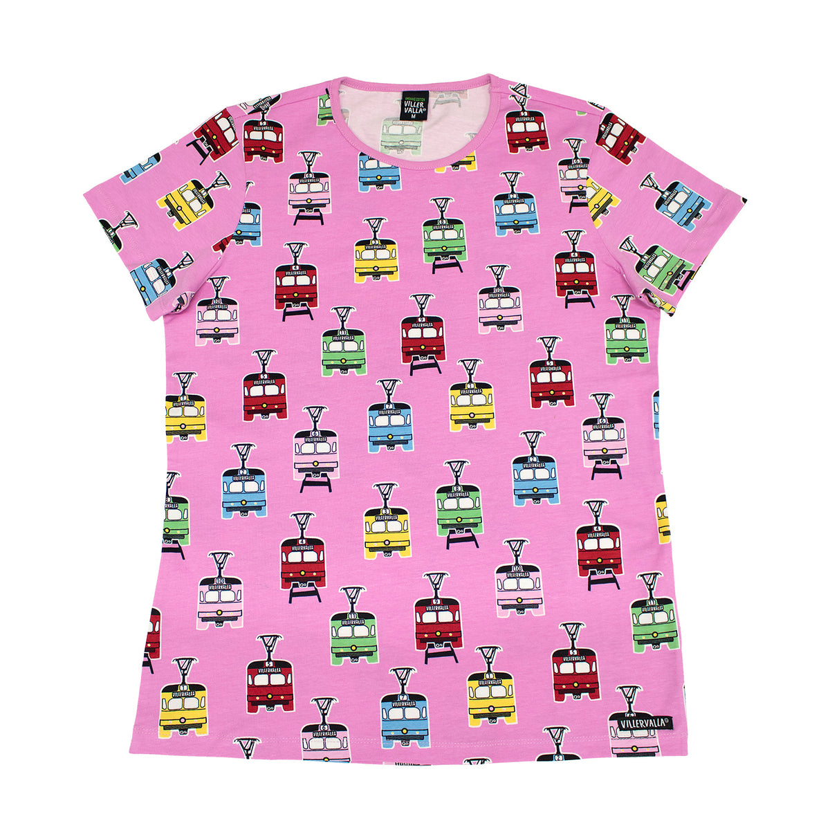 Villervalla Adult T-Shirt Short Sleeve - Tram Blossom