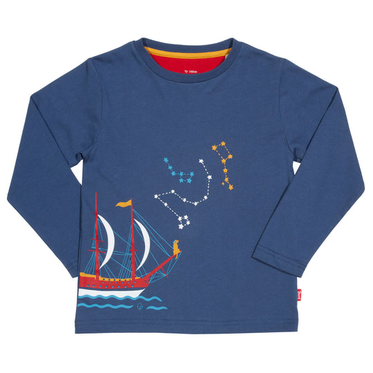 Kite Stargazer Long Sleeve T-Shirt - Navy