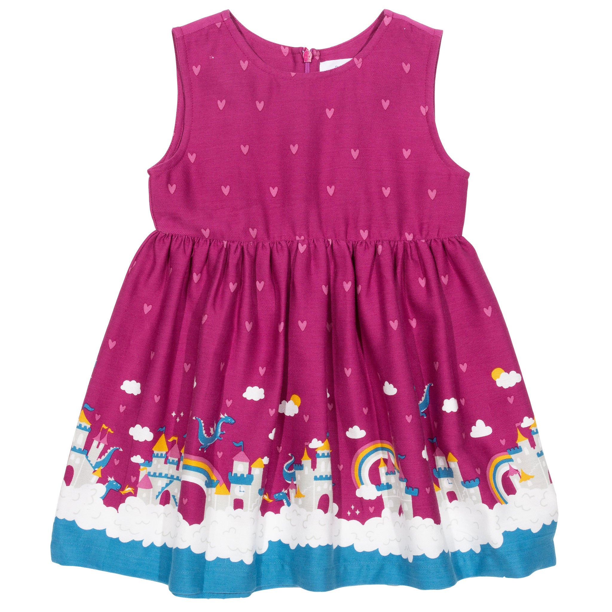 Kite Castle On A Cloud Dress - Pink