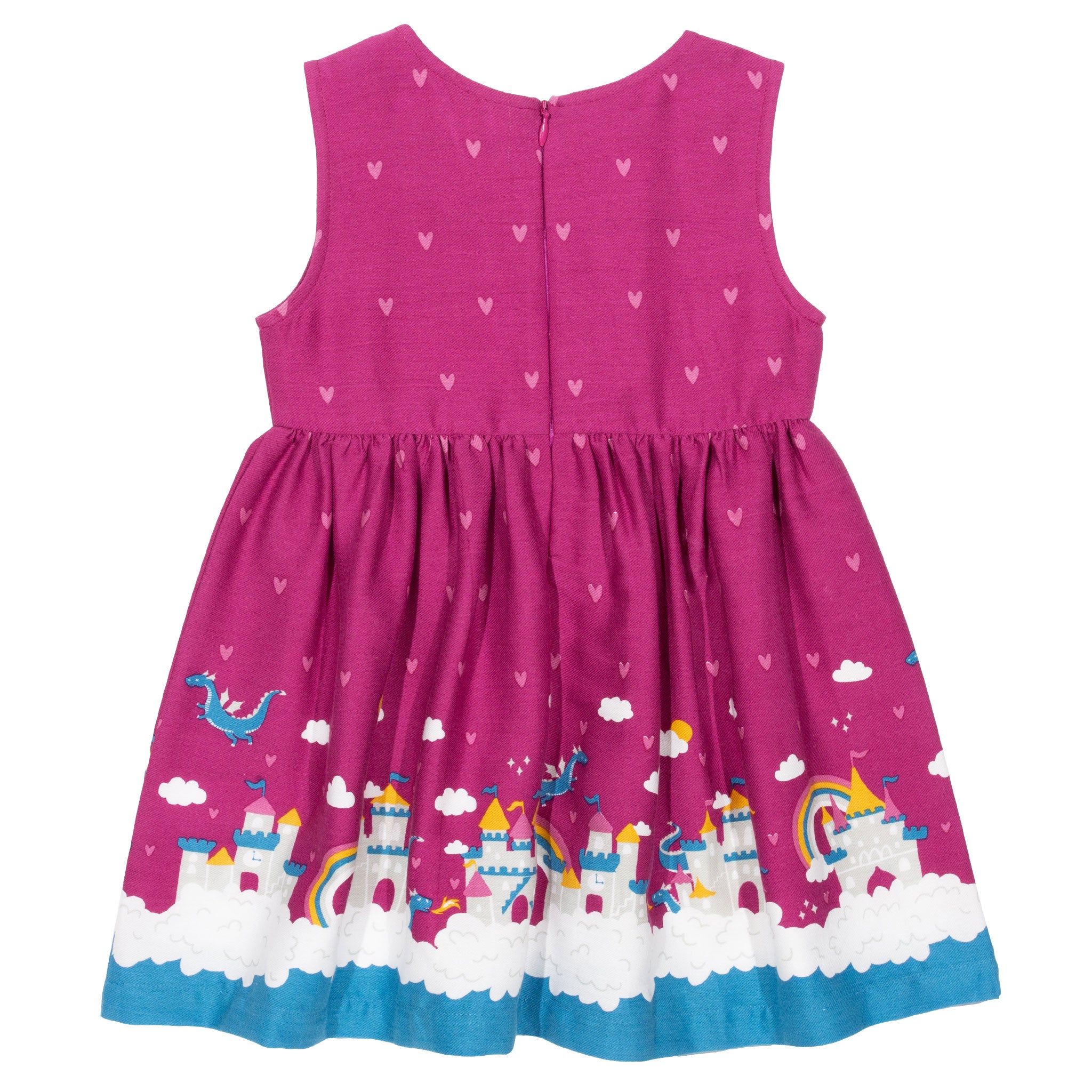 Kite Castle On A Cloud Dress - Pink