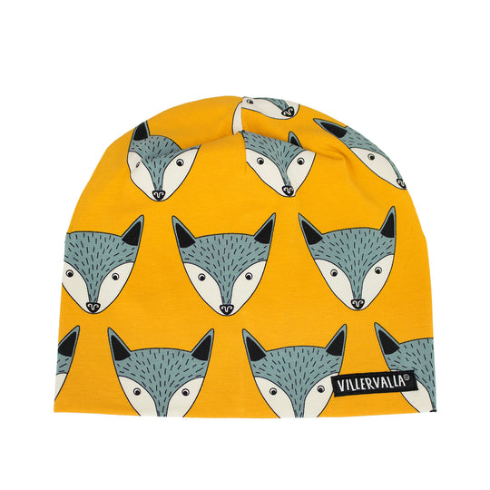Villervalla Beanie - Saffron Fox Print