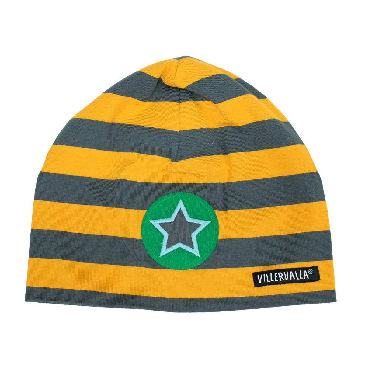 Villervalla Beanie - Stripes Saffron/Street