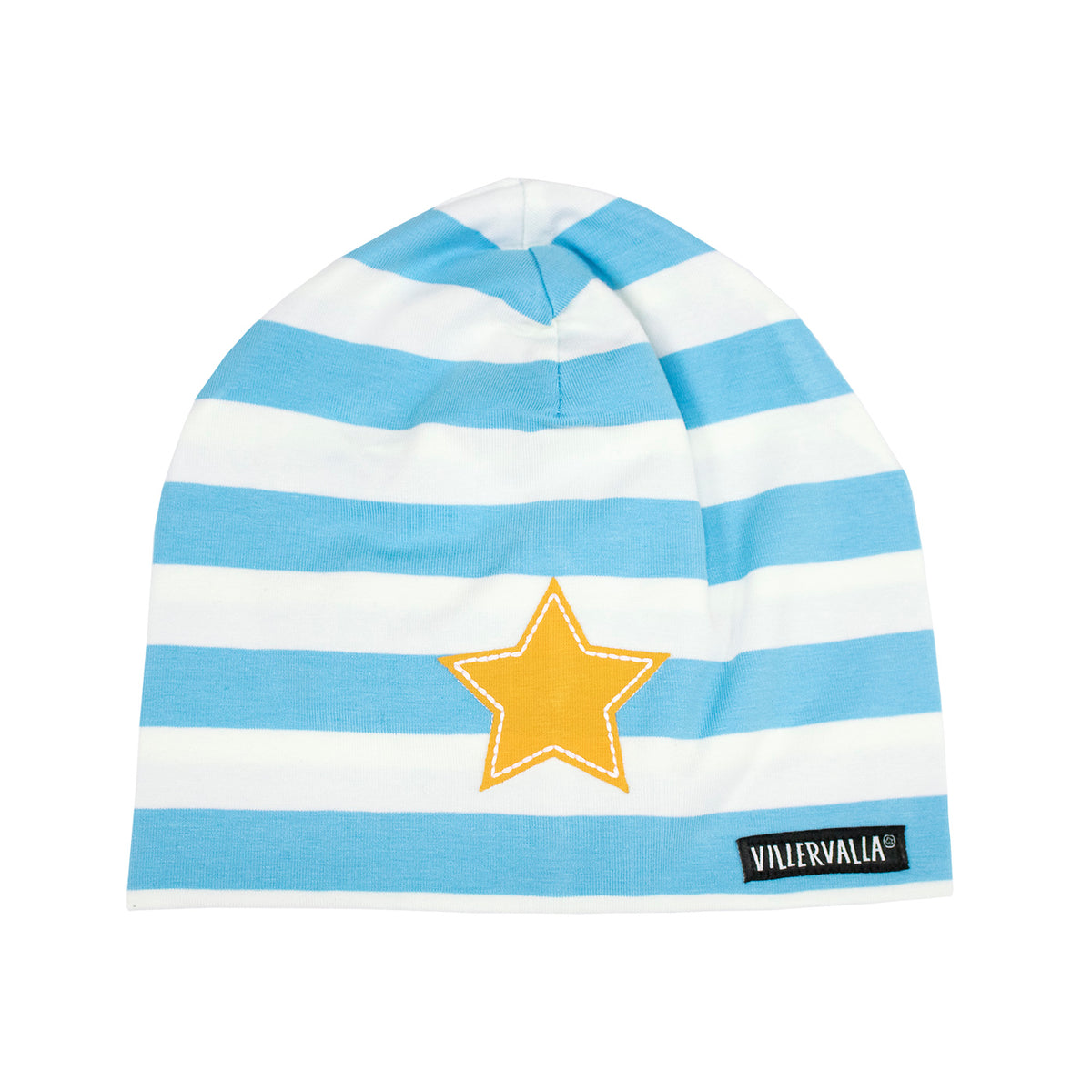 Villervalla Beanie - Stripes Aqua