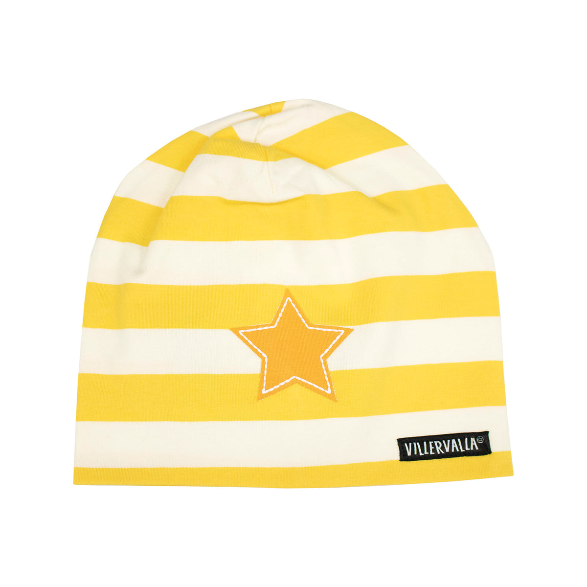 Villervalla Beanie - Stripes Maize
