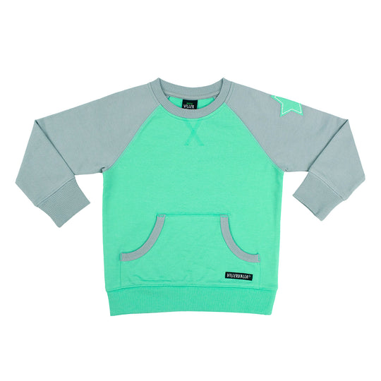 Villervalla Sweatshirt College Wear - Fossil/Pear