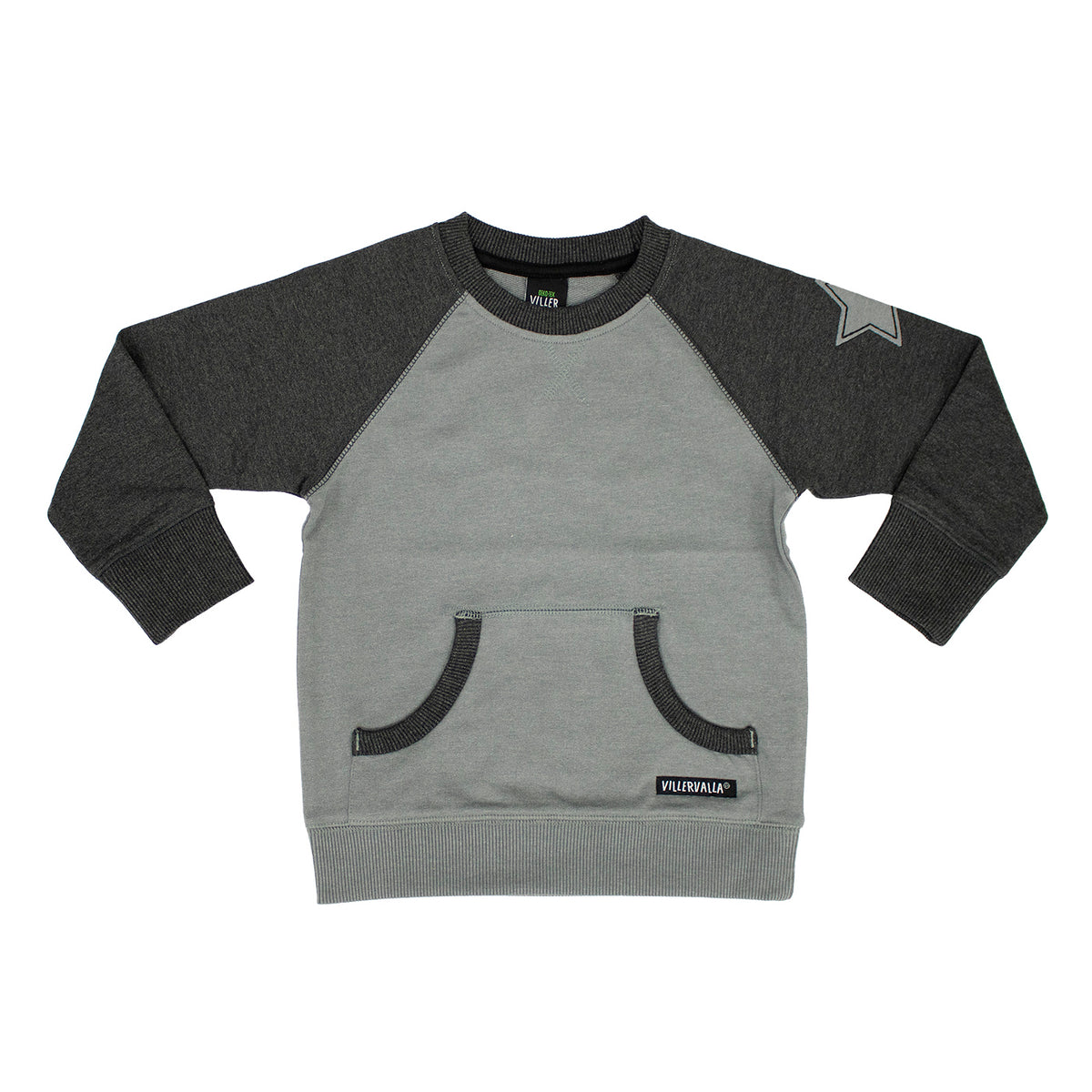 Villervalla Sweatshirt College Wear - Night/Granite