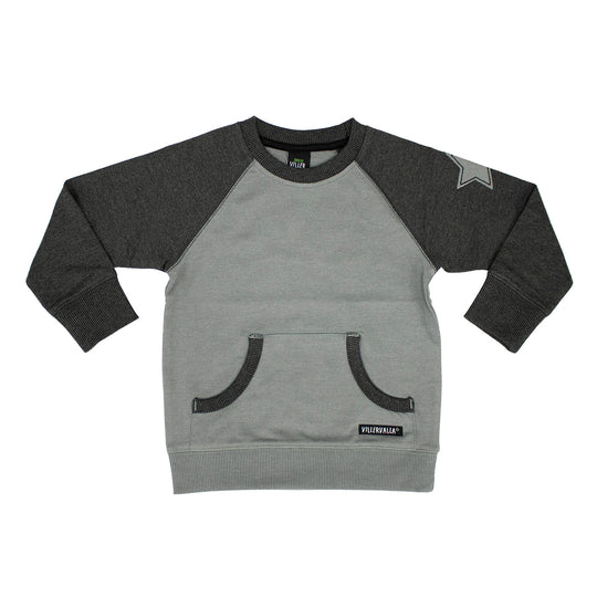 Villervalla Sweatshirt College Wear - Night/Granite