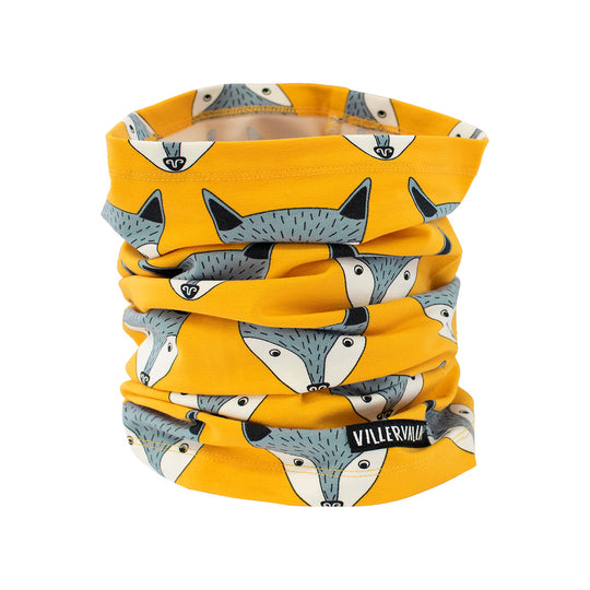 Villervalla Tube Scarf - Saffron Fox Print
