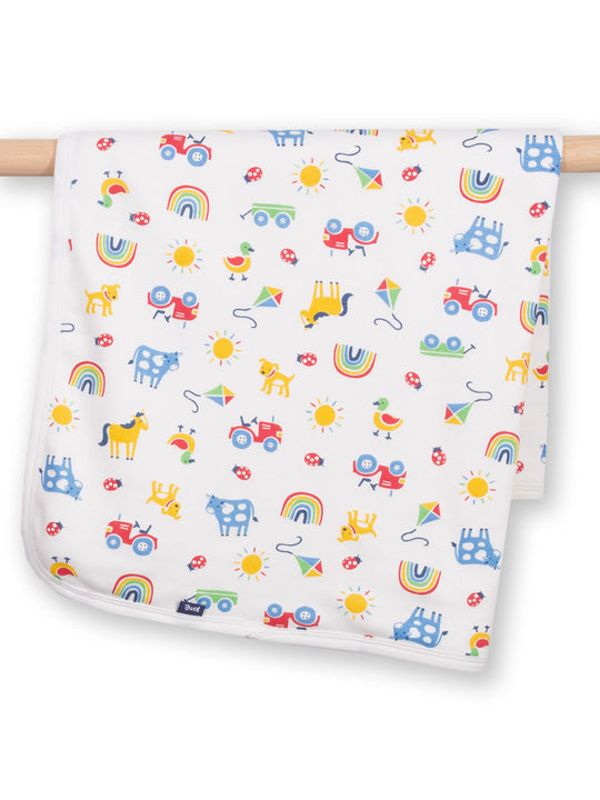 Kite I Spy Cuddle Wrap - Cream