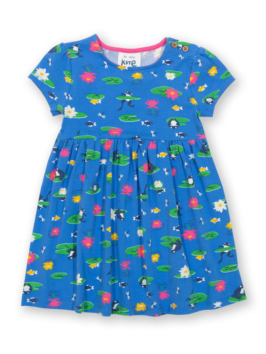 Kite Pond Life Dress - Blue