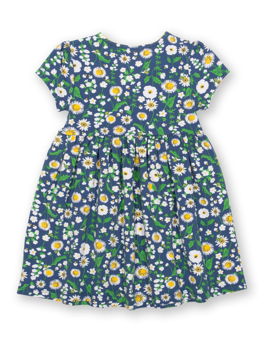 Kite Dress Short Sleeve - Bumble Blooms Navy