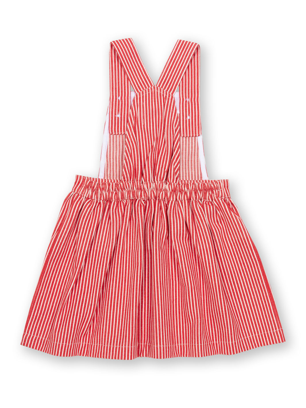 Kite Pinafore Dress Sleeveless - Strawberry Red