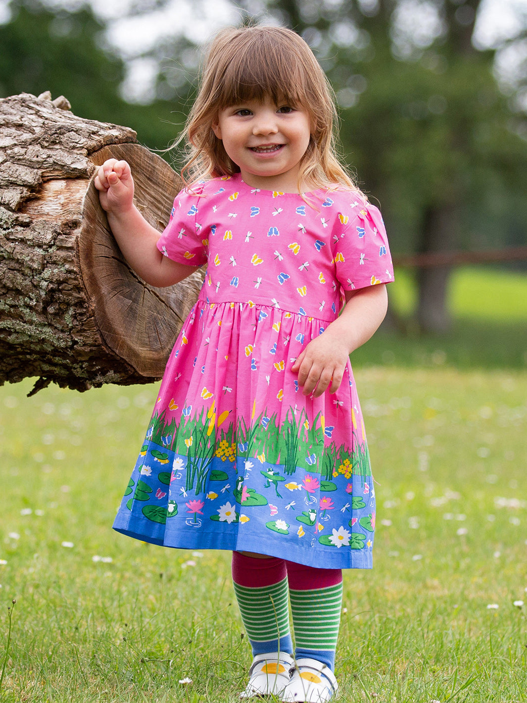 Kite Dress Short Sleeve - Water Lily Pink