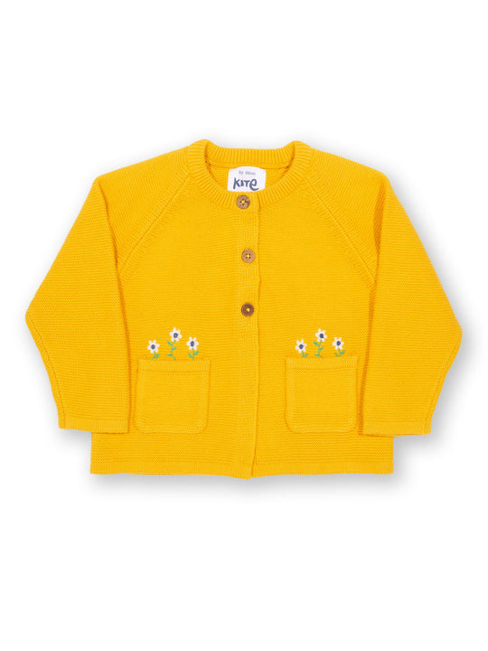Kite Blooms Cardi - Yellow