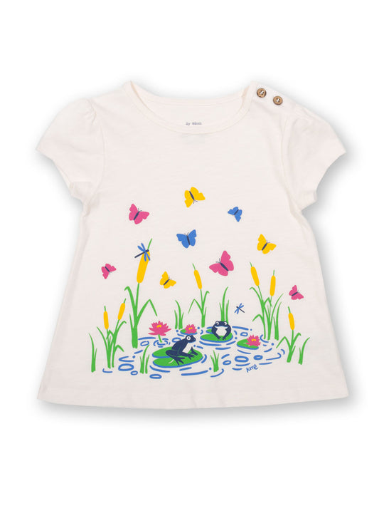 Kite Water Lily Short Sleeve Tunic - Cream