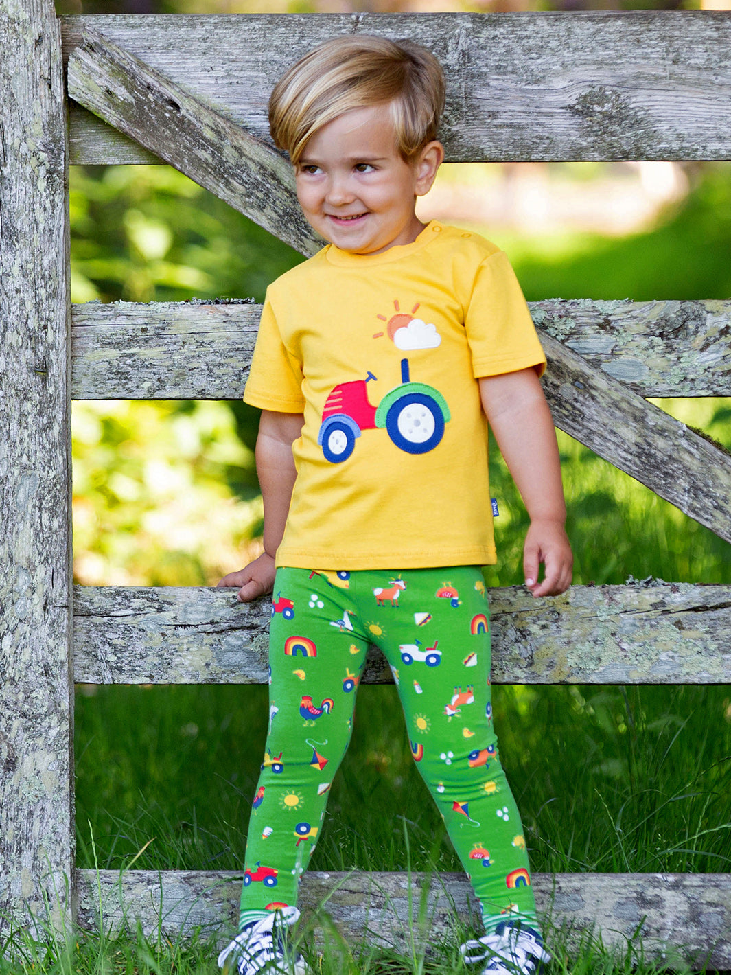 Kite T-Shirt Short Sleeve - Tractor Yellow