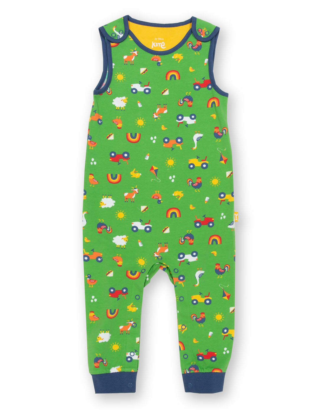 Kite Best Day Ever Dungarees - Green