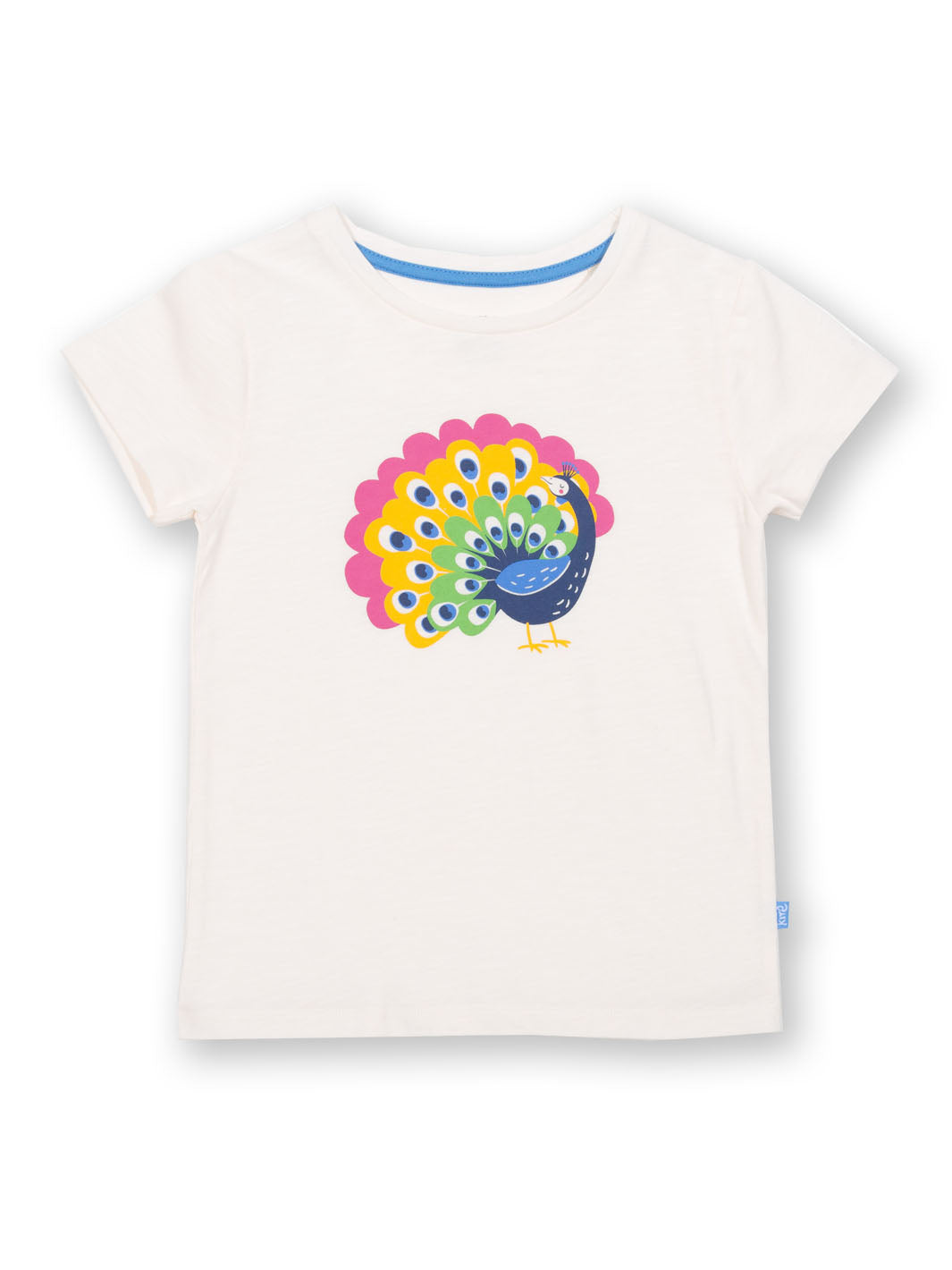 Kite T-Shirt Short Sleeve - Peacock Cream