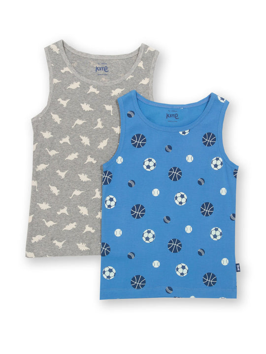 Kite Vests - Play Ball Grey (2 Pack)