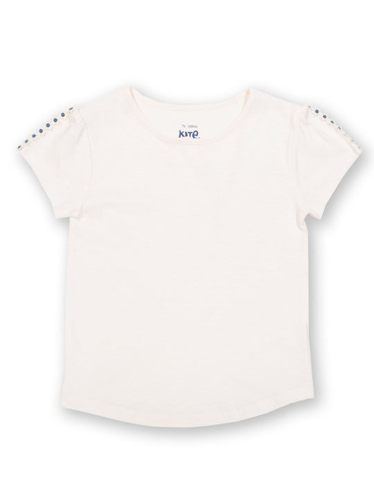 Kite T-Shirt Short Sleeve - Daisy Cream