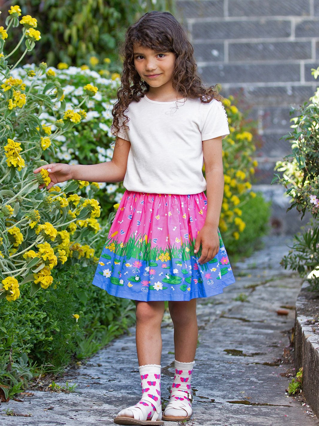Kite T-Shirt Short Sleeve - Daisy Cream
