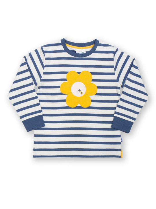 Kite Bumble Blooms Sweatshirt - Navy Stripe