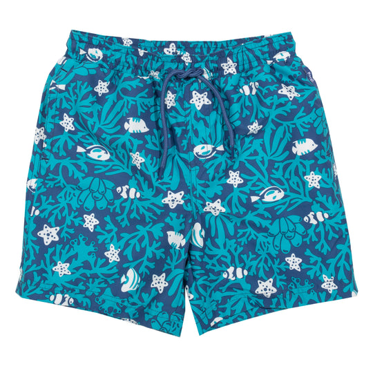 Kite Coral Reef Swim Shorts - Blue