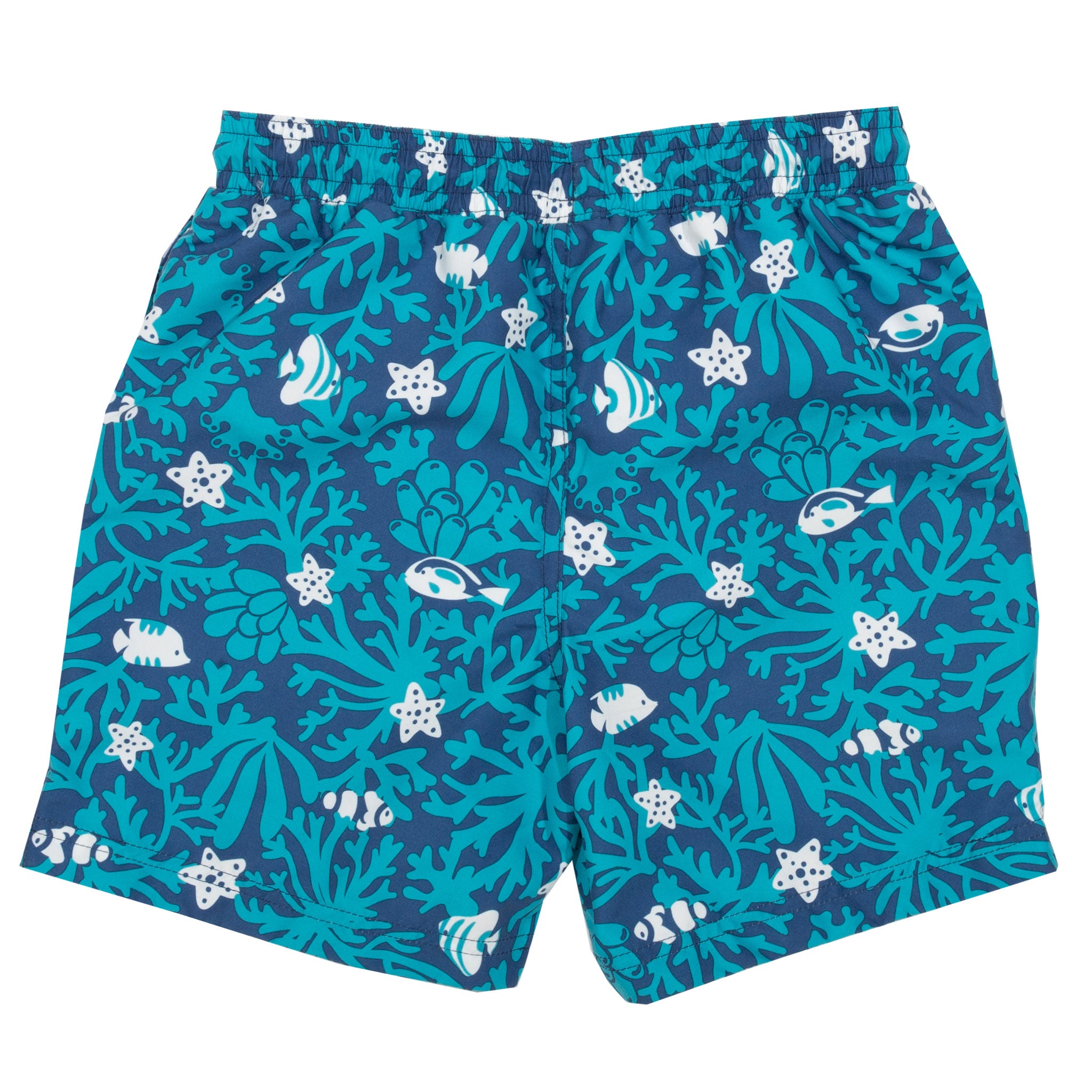 Kite Coral Reef Swim Shorts - Blue