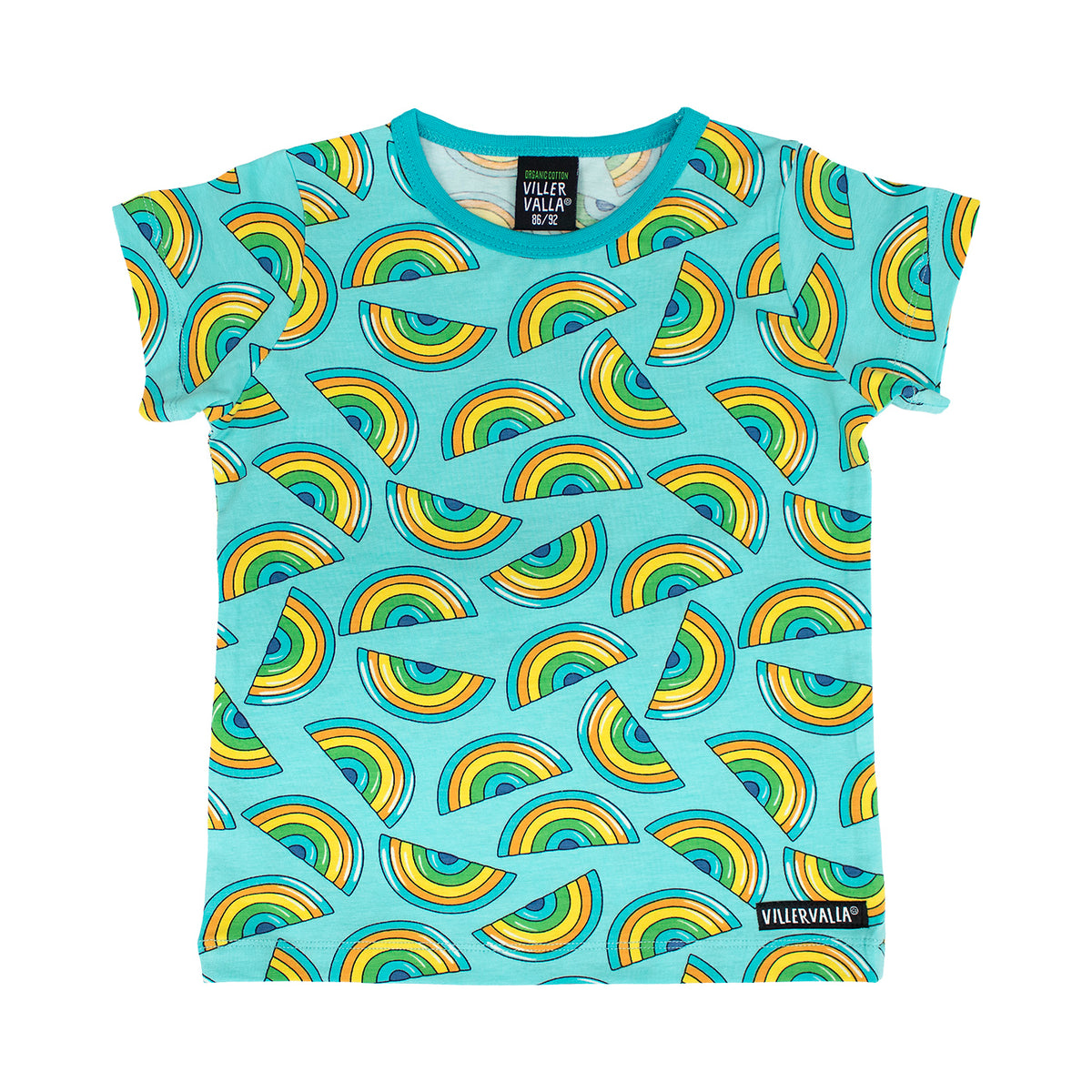 Villervalla T-Shirt Short Sleeve - Rainbow Light Reef