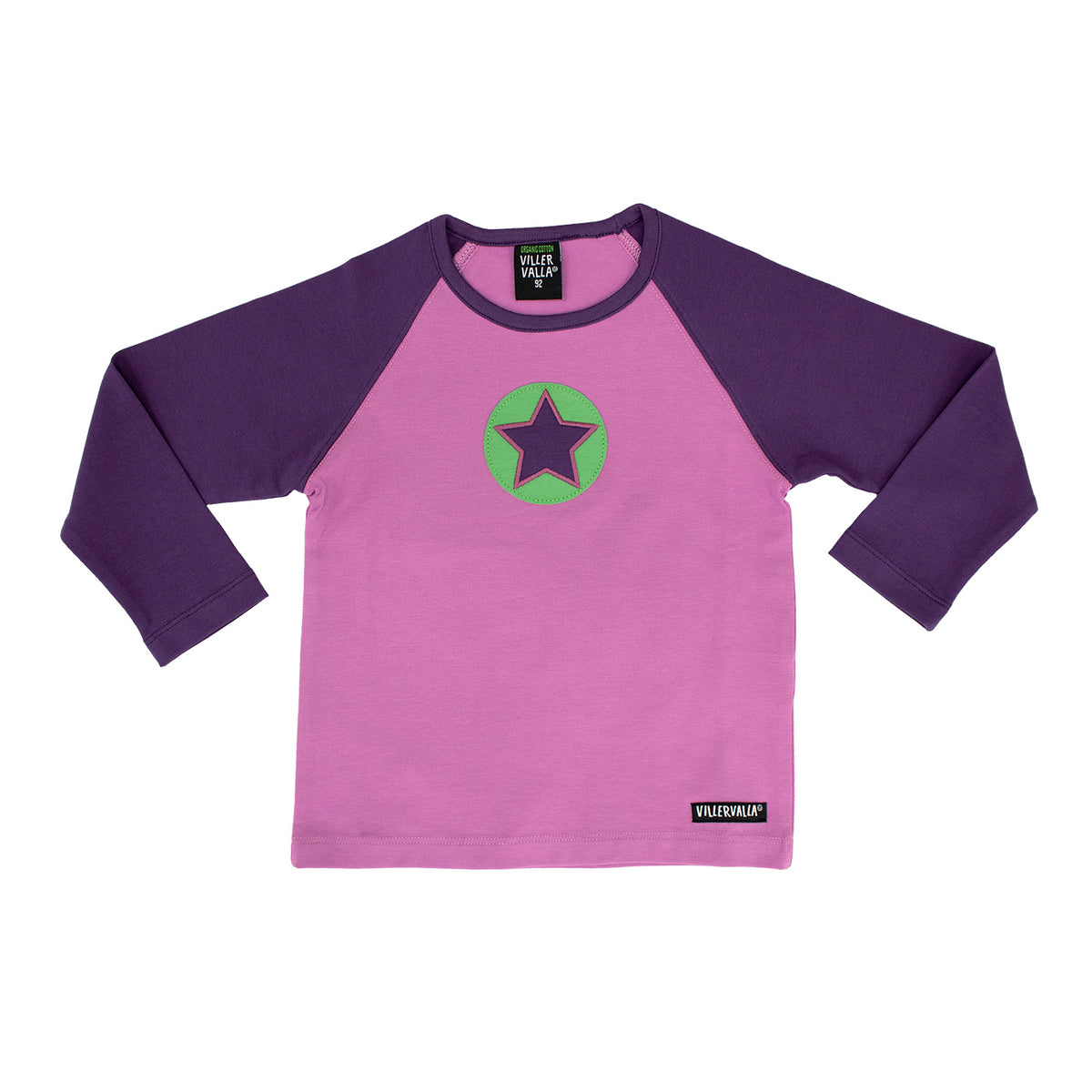 Villervalla T-Shirt Long Sleeve - Solid Basics Plum/Fuchsia