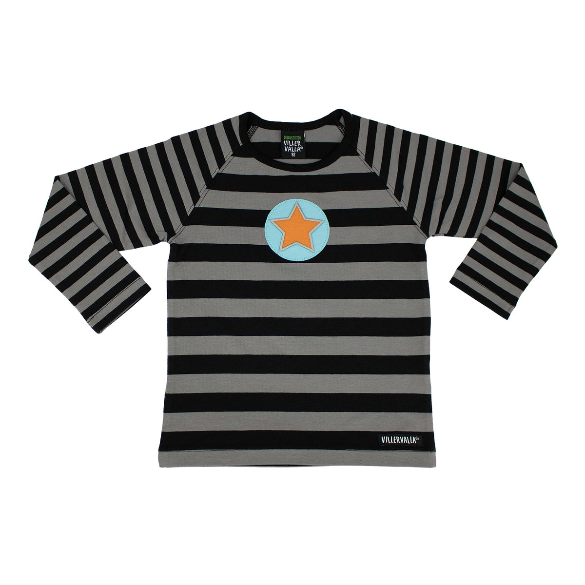 Villervalla T-Shirt Long Sleeve - Stripes Night/Granite