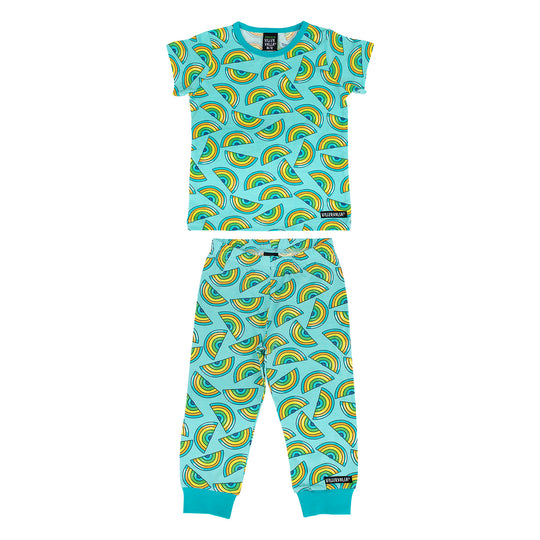 Villervalla T-Shirt & Trousers Set - Rainbow - Light Reef