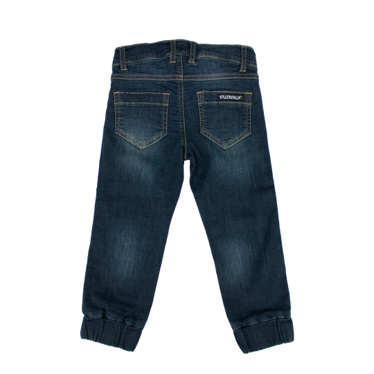 Villervalla Sweat Denim Sweat Relaxed jeans Chinos - Raw Vintage