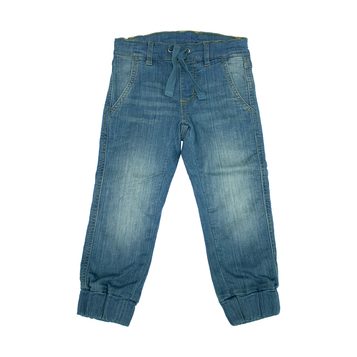 Villervalla Sweat Relaxed Chinos Sweat Denim Jeans - Washed Ink