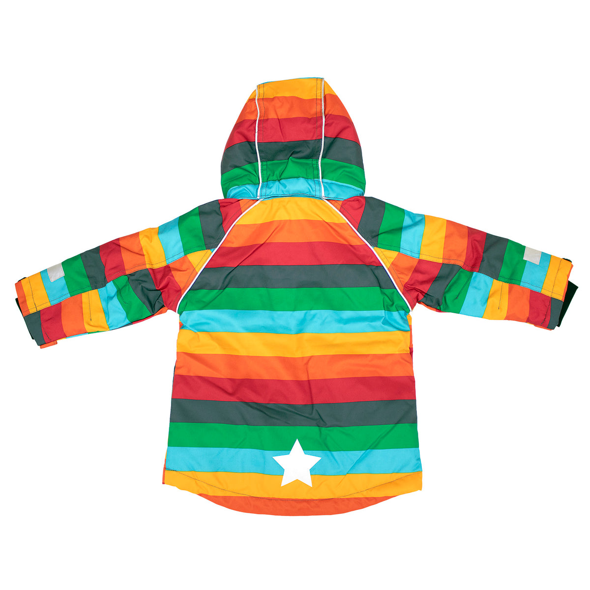 Villervalla Winter Coat Jacket - Multi Stripe Dublin
