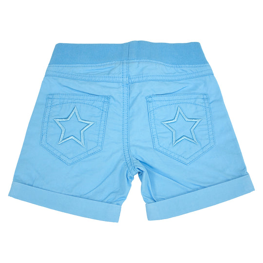 Villervalla Star Shorts Canvas - Aqua