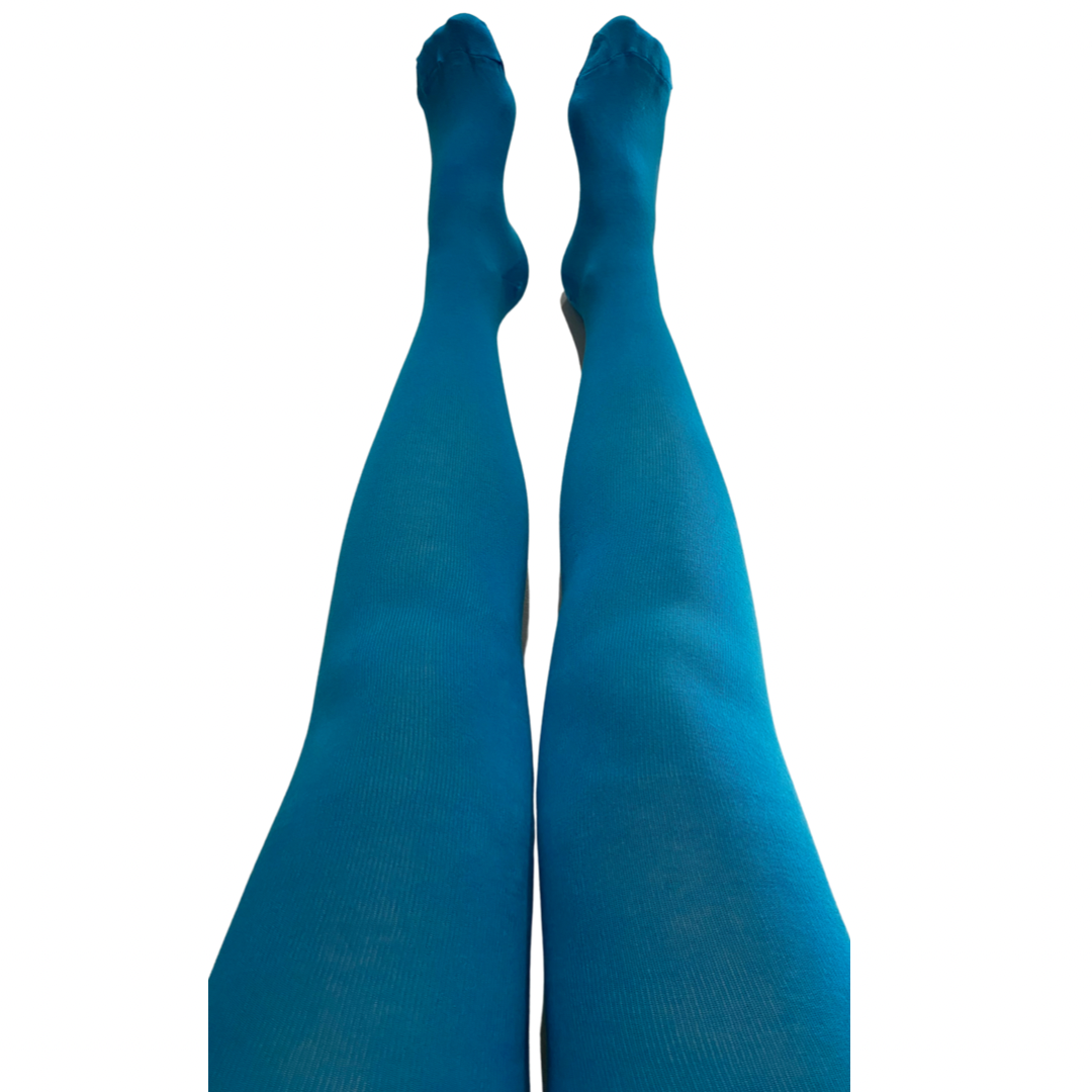 Slugs & Snails Adult Tights - Colour Block - Turquoise